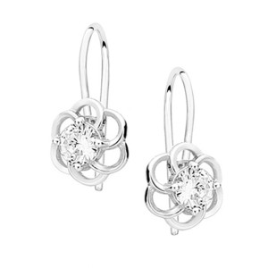 Cercei argint floare cu piatra si tortite DiAmanti Z1621JR_W-DIA (Argint 925‰ 1,2 g.) Cercei argint floare cu piatra si tortite DiAmanti Z1621JR_W-DIA (Argint 925‰ 1,2 g.)